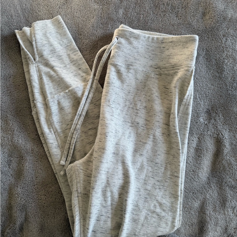 a new day Gray Track Pants with Tapered Leg and Drawstring